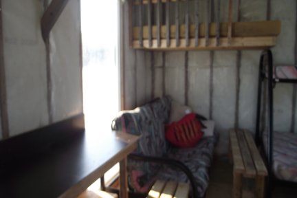 Photo of the hut to sleep